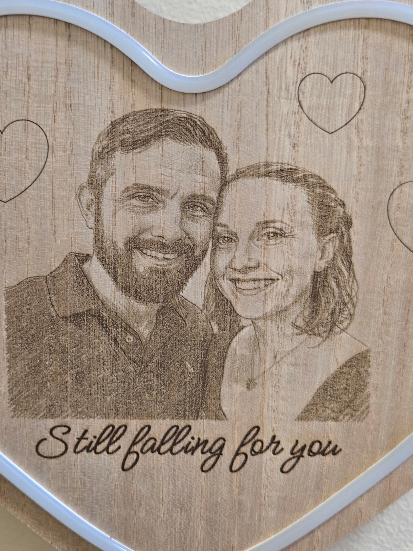 LED Heart Plaque