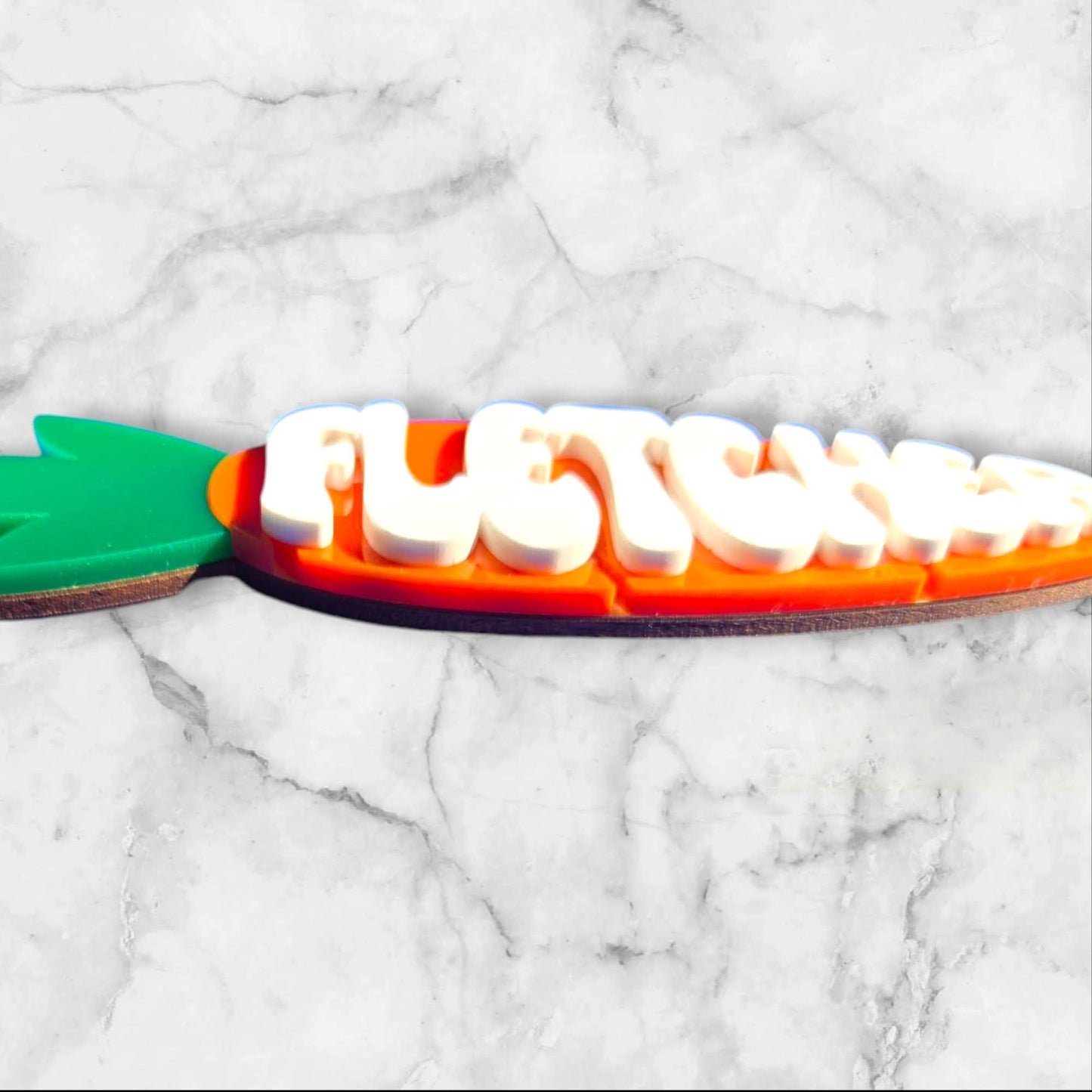 Carrot Name Tag