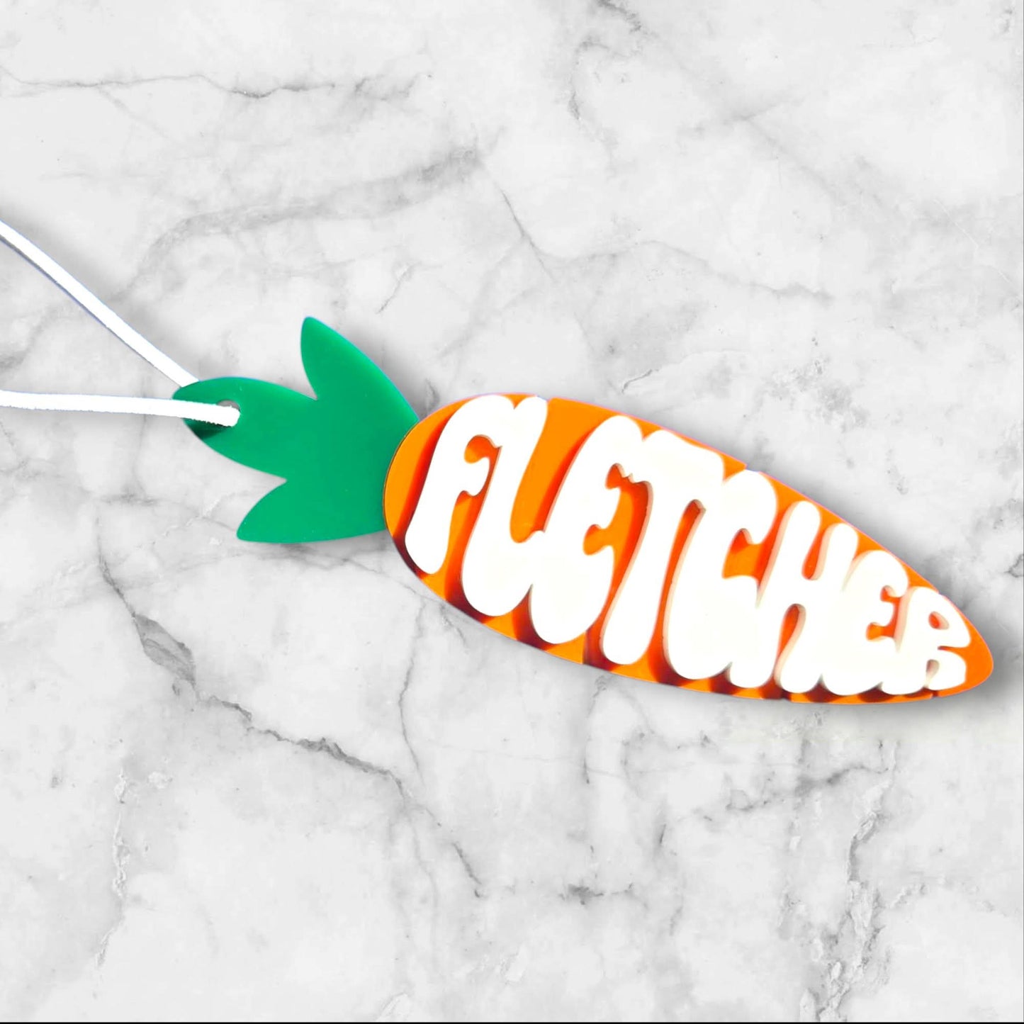 Carrot Name Tag