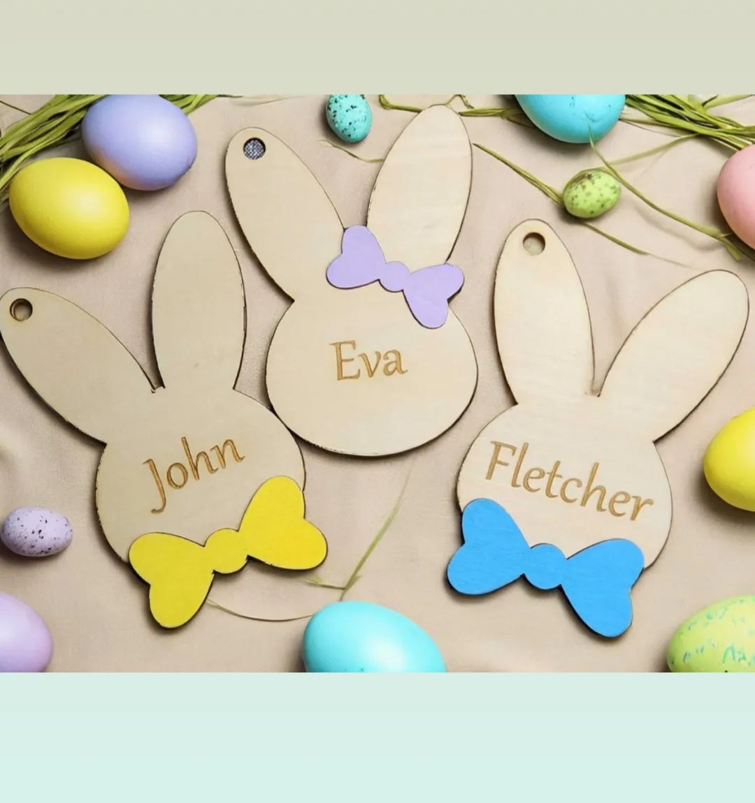 Easter Basket Name Tag