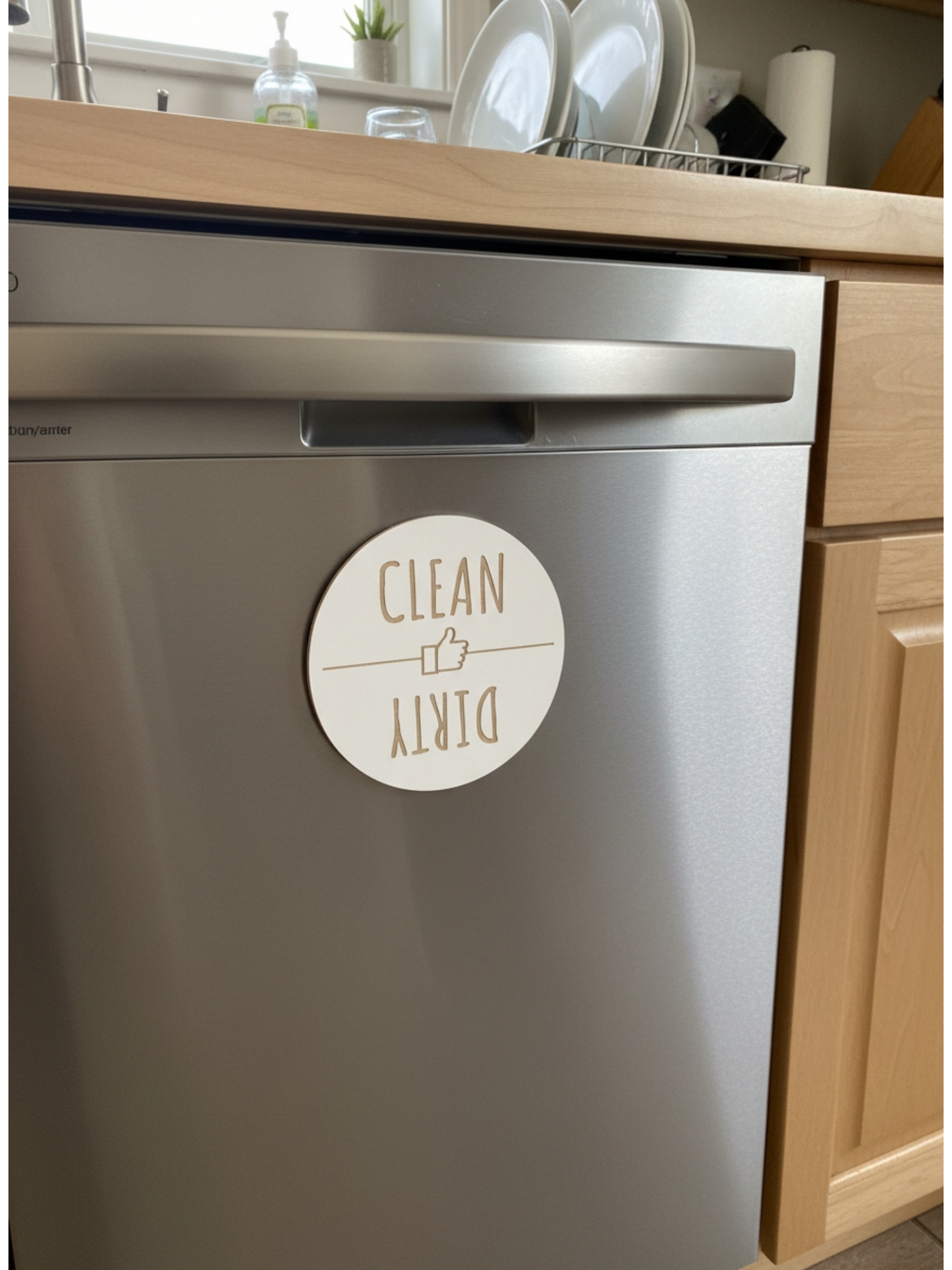 Clean/Dirty Dishwasher magnet