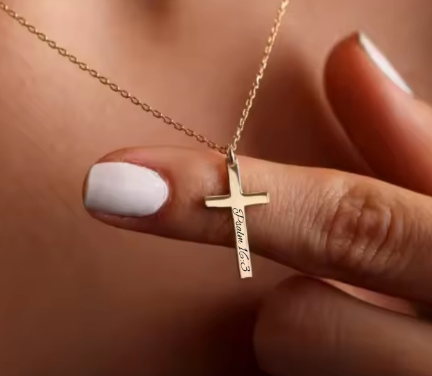Petite Cross Necklace