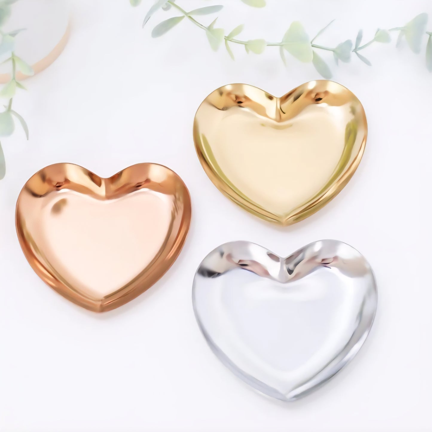 Heart shaped ring dish