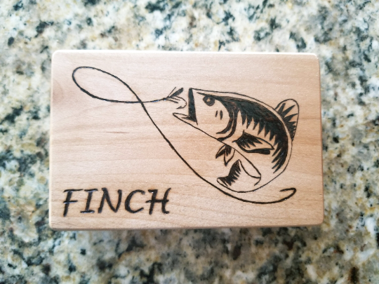 Oak Fly Fishing Box