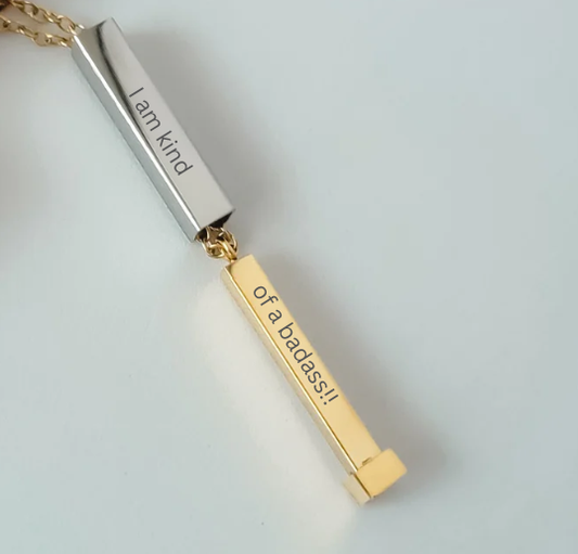 Hidden Message Necklace